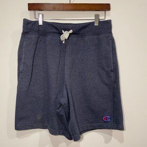 Champion Men's Blue Drawstring Shorts Size Medium